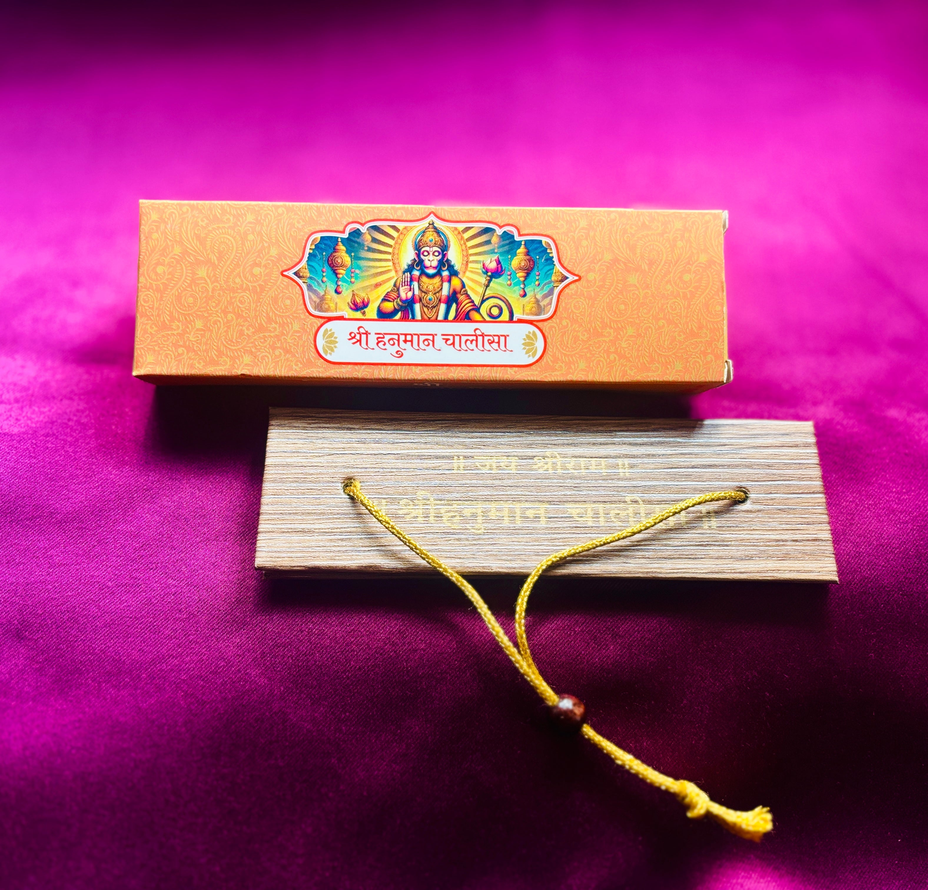 🚩 Shri Hanuman Chalisa – Handcrafted for Devotion